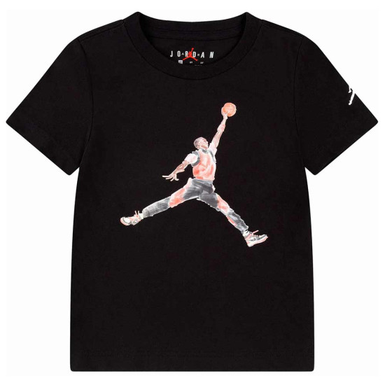 Jordan Παιδική κοντομάνικη μπλούζα Watercolor Jumpman Graphic Tee Jordan Παιδική κοντομάνικη μπλούζα Watercolor Jumpman Graphic Tee